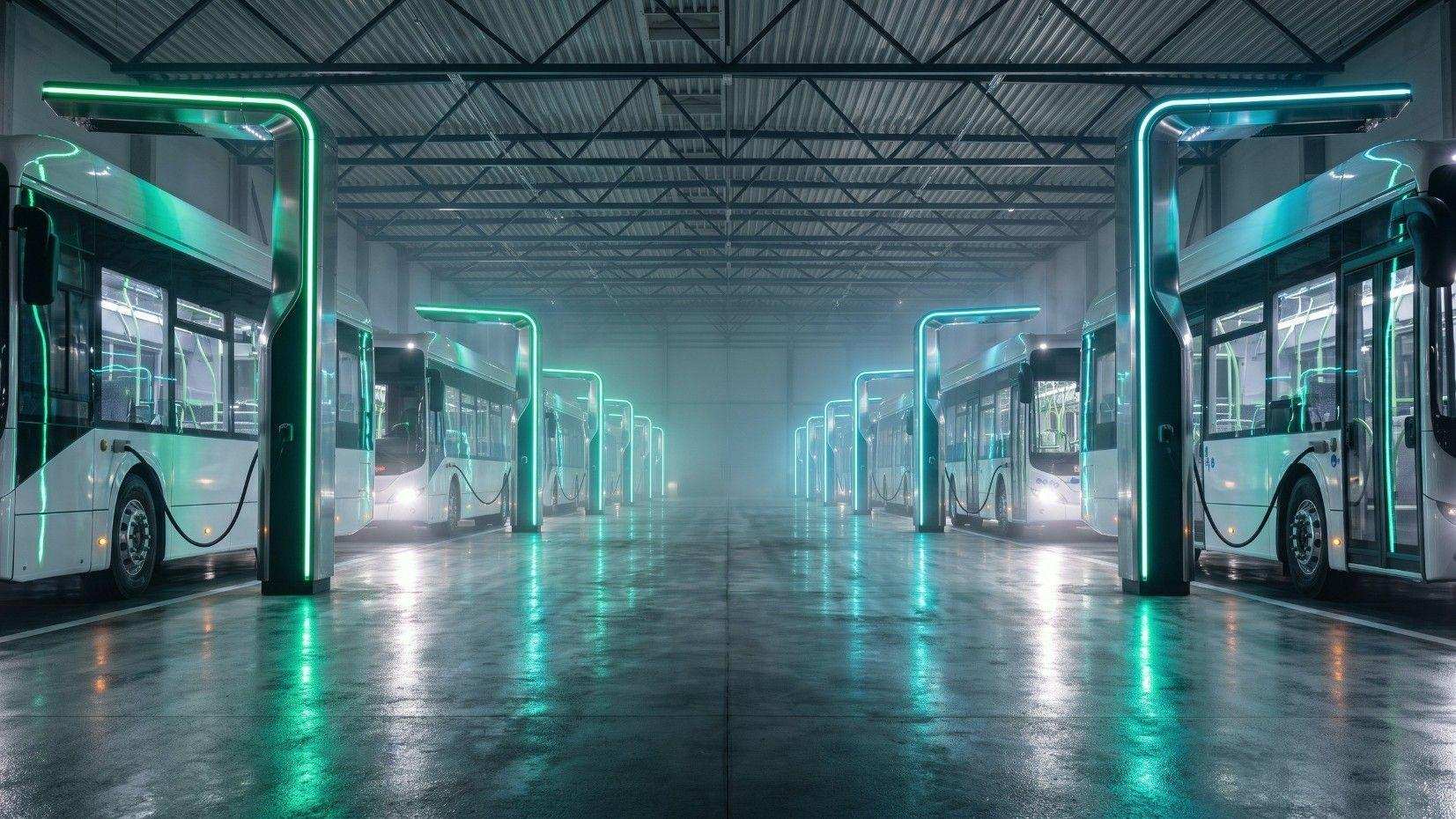 Depot charging hall